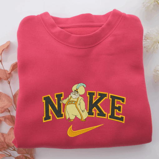 Nike Aladdin Sultan Nike Embroidered Sweatshirt, Nike Movie Inspired, Best Gifts Idea For Him Her - Image 5