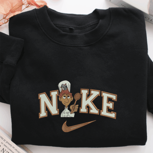 Nike Alfredo Linguini Nike Embroidered Sweatshirt, Nike Movie Inspired, Best Gifts Idea For Him Her - Image 2