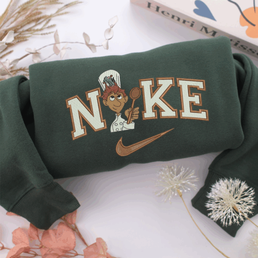 Nike Alfredo Linguini Nike Embroidered Sweatshirt, Nike Movie Inspired, Best Gifts Idea For Him Her - Image 3