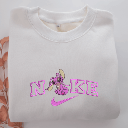 Nike Angel Embroidery, Nike Embroidered Sweatshirt, Movie Disney Inspired, Best Gifts Idea For Him Her - Image 3
