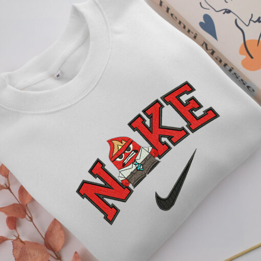Nike Anger Embroidery, Disneyland Embroidered Sweatshirt, Movie Disney Inspired, Best Gifts Idea For Him Her - Image 2