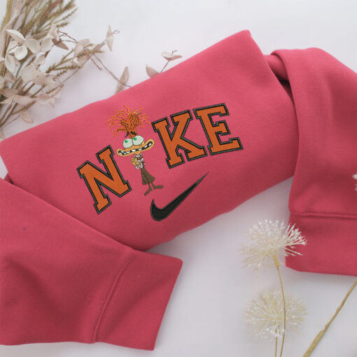 Nike Anxiety Embroidery, Disneyland Embroidered Sweatshirt, Movie Disney Inspired, Best Gifts Idea For Him Her - Image 4