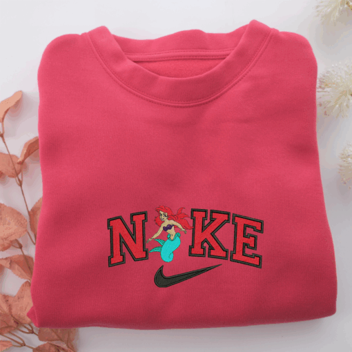 Nike Ariel Full Body Nike Embroidered Sweatshirt, Nike Movie Inspired, Best Gifts Idea For Him Her - Image 5