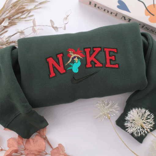 Nike Ariel Full Body Nike Embroidered Sweatshirt, Nike Movie Inspired, Best Gifts Idea For Him Her - Image 3