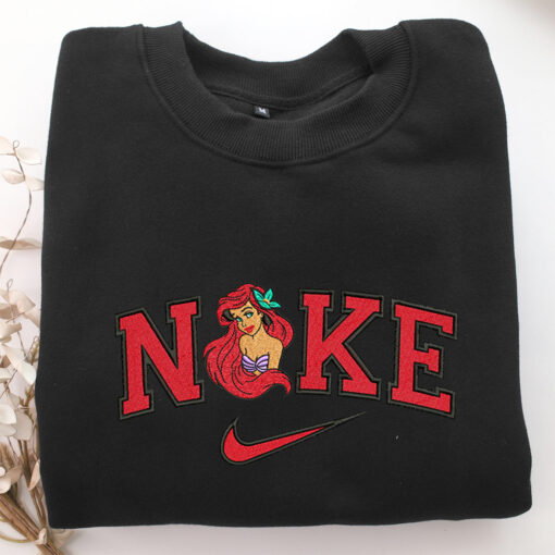 Nike Ariel v3 Embroidery, Disneyland Embroidered Sweatshirt, Movie Disney Inspired, Best Gifts Idea For Him Her - Image 5