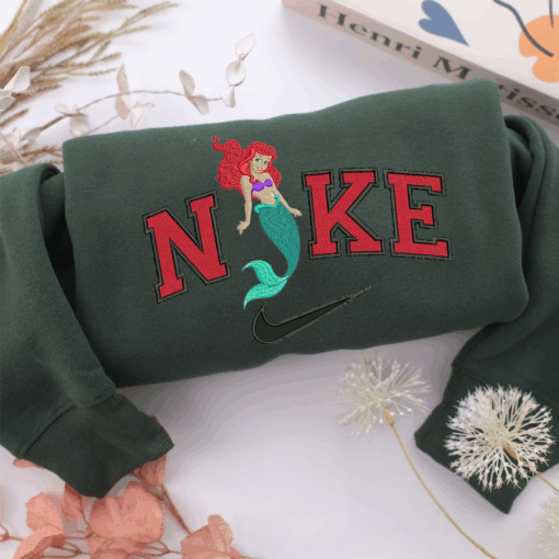Nike Ariel v4 Nike Embroidered Sweatshirt, Nike Movie Inspired, Best Gifts Idea For Him Her - Image 3