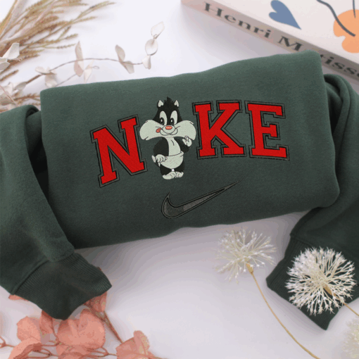 Nike Baby Sylvester Nike Embroidered Sweatshirt, Nike Movie Inspired, Best Gifts Idea For Him Her - Image 3