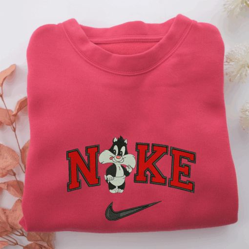 Nike Baby Sylvester Nike Embroidered Sweatshirt, Nike Movie Inspired, Best Gifts Idea For Him Her - Image 5