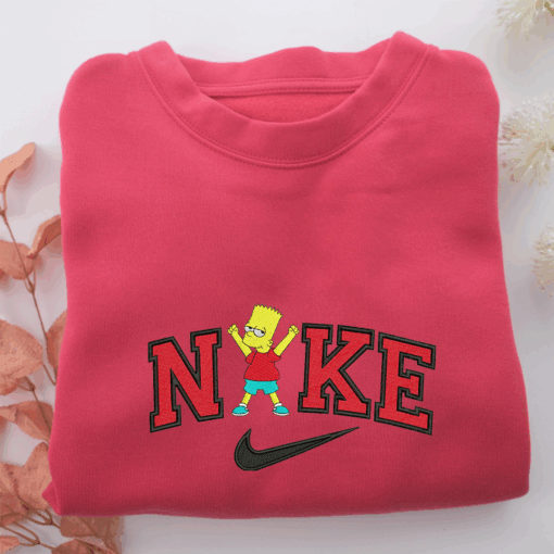 Nike Bart Full Body Nike Embroidered Sweatshirt, Nike Movie Inspired, Best Gifts Idea For Him Her - Image 5