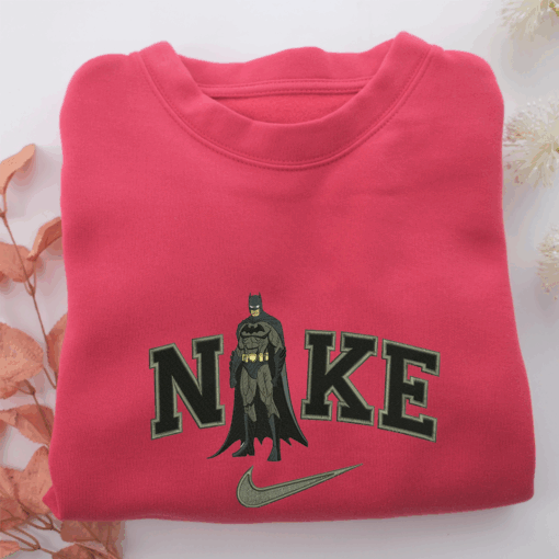 NIke Batman Nike Embroidered Sweatshirt, Nike Movie Inspired, Best Gifts Idea For Him Her - Image 5