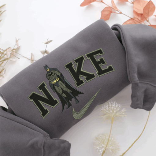 NIke Batman Nike Embroidered Sweatshirt, Nike Movie Inspired, Best Gifts Idea For Him Her - Image 4