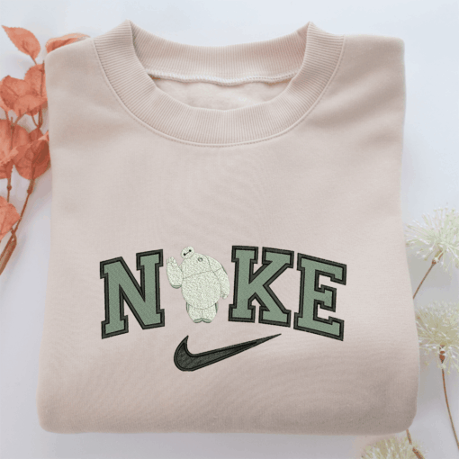 Nike Baymax Nike Embroidered Sweatshirt, Nike Movie Inspired, Best Gifts Idea For Him Her