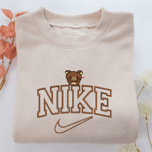 Nike Bear Nike Embroidered Sweatshirt, Nike Movie Inspired, Best Gifts Idea For Him Her
