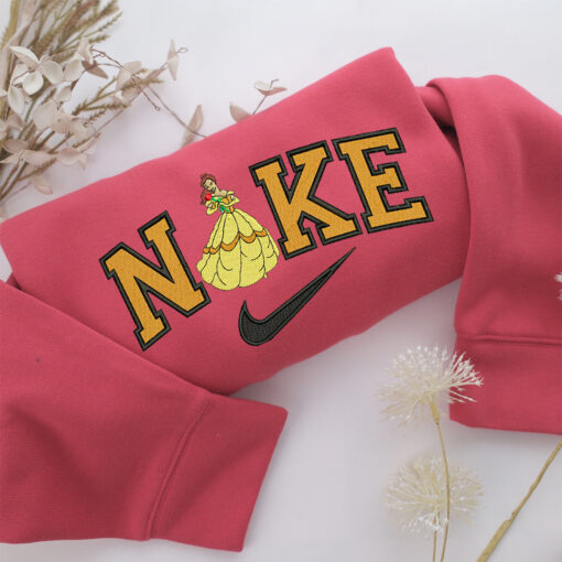 Nike Belle Full Body Embroidery, Disneyland Embroidered Sweatshirt, Movie Disney Inspired, Best Gifts Idea For Him Her - Image 4