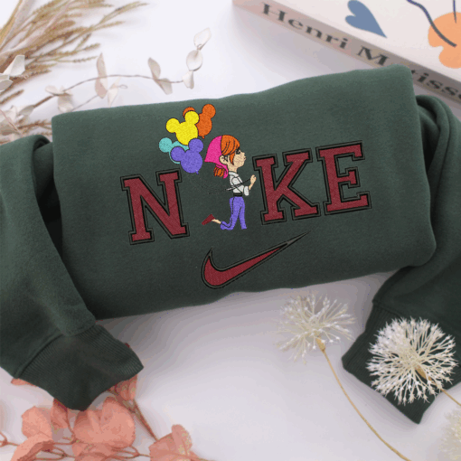 Nike Birthday Girl Nike Embroidered Sweatshirt, Nike Movie Inspired, Best Gifts Idea For Him Her - Image 3