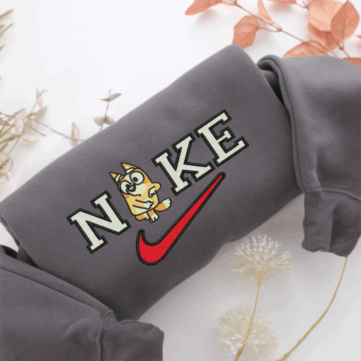 Nike Bluey Nike Embroidered Sweatshirt, Nike Movie Inspired, Best Gifts Idea For Him Her - Image 4