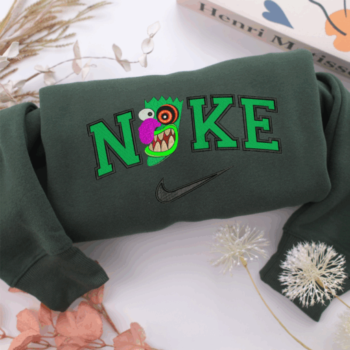 Nike Boga Boga Boga Mask Nike Embroidered Sweatshirt, Nike Movie Inspired, Best Gifts Idea For Him Her - Image 3