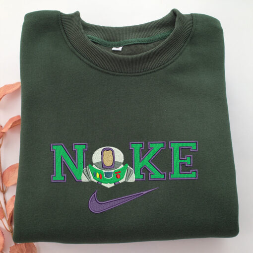 Nike Buzz lightyear Embroidery, Disneyland Embroidered Sweatshirt, Movie Disney Inspired, Best Gifts Idea For Him Her - Image 3