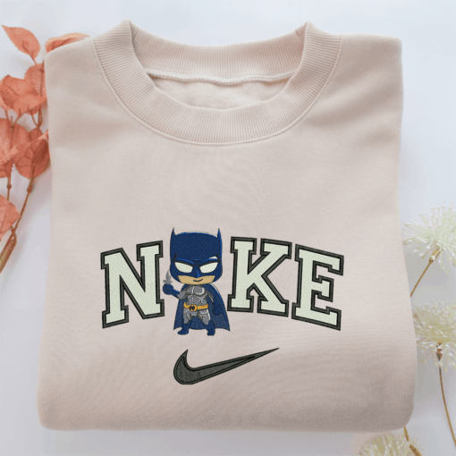 Nike Chibi Batman Nike Embroidered Sweatshirt, Nike Movie Inspired, Best Gifts Idea For Him Her