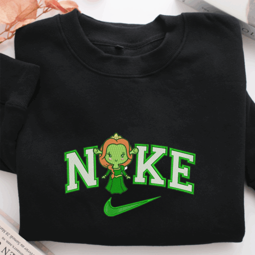 Nike Chibi Fiona Nike Embroidered Sweatshirt, Nike Movie Inspired, Best Gifts Idea For Him Her - Image 2