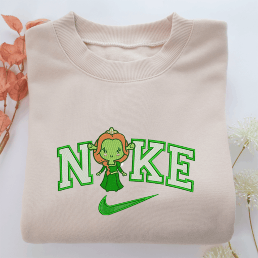 Nike Chibi Fiona Nike Embroidered Sweatshirt, Nike Movie Inspired, Best Gifts Idea For Him Her