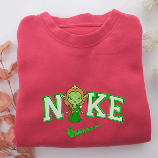 Nike Chibi Fiona Nike Embroidered Sweatshirt, Nike Movie Inspired, Best Gifts Idea For Him Her - Image 5
