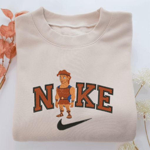 NIke Chibi Hercules Nike Embroidered Sweatshirt, Nike Movie Inspired, Best Gifts Idea For Him Her