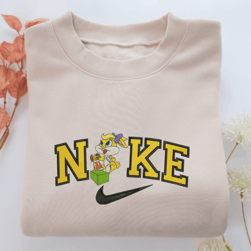 Nike Chibi Lola Bunny Nike Embroidered Sweatshirt, Nike Movie Inspired, Best Gifts Idea For Him Her