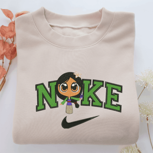 Nike Chibi Mulan Nike Embroidered Sweatshirt, Nike Movie Inspired, Best Gifts Idea For Him Her