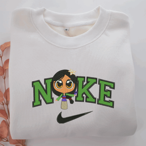 Nike Chibi Mulan Nike Embroidered Sweatshirt, Nike Movie Inspired, Best Gifts Idea For Him Her - Image 4