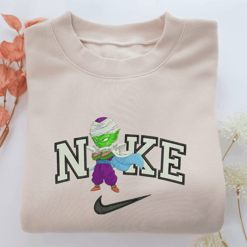 Nike Chibi Piccolo Nike Embroidered Sweatshirt, Nike Movie Inspired, Best Gifts Idea For Him Her