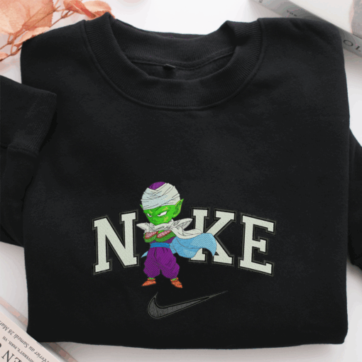 Nike Chibi Piccolo Nike Embroidered Sweatshirt, Nike Movie Inspired, Best Gifts Idea For Him Her - Image 2