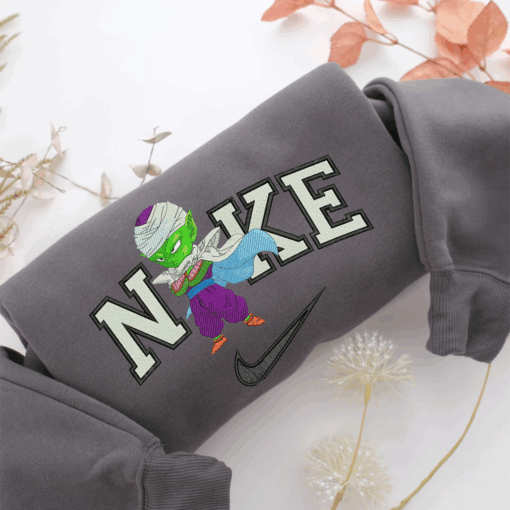 Nike Chibi Piccolo Nike Embroidered Sweatshirt, Nike Movie Inspired, Best Gifts Idea For Him Her - Image 4