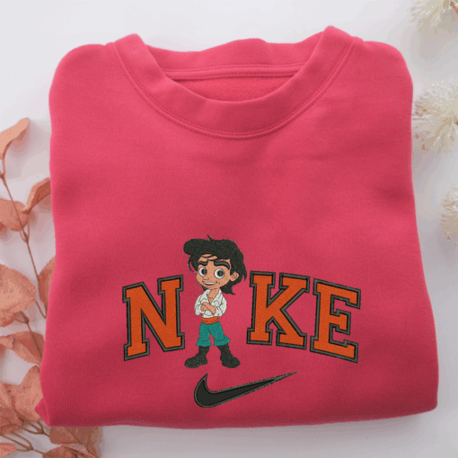 Nike Chibi Prince Eric Nike Embroidered Sweatshirt, Nike Movie Inspired, Best Gifts Idea For Him Her - Image 5