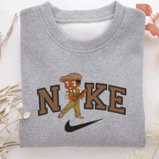Nike Chibi Prince Naveen v2 Nike Embroidered Sweatshirt, Nike Movie Inspired, Best Gifts Idea For Him Her - Image 4
