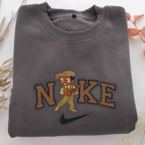 Nike Chibi Prince Naveen v2 Nike Embroidered Sweatshirt, Nike Movie Inspired, Best Gifts Idea For Him Her - Image 3