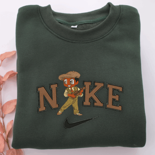Nike Chibi Prince Naveen v2 Nike Embroidered Sweatshirt, Nike Movie Inspired, Best Gifts Idea For Him Her - Image 5