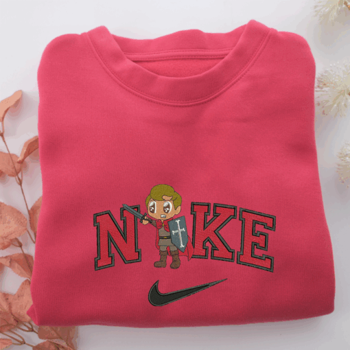Nike Chibi Prince Philip Nike Embroidered Sweatshirt, Nike Movie Inspired, Best Gifts Idea For Him Her - Image 5