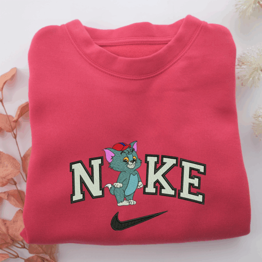 Nike Chibi Tom Nike Embroidered Sweatshirt, Nike Movie Inspired, Best Gifts Idea For Him Her - Image 5