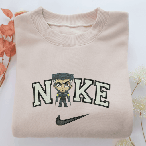 Nike Chibi X Man Nike Embroidered Sweatshirt, Nike Movie Inspired, Best Gifts Idea For Him Her