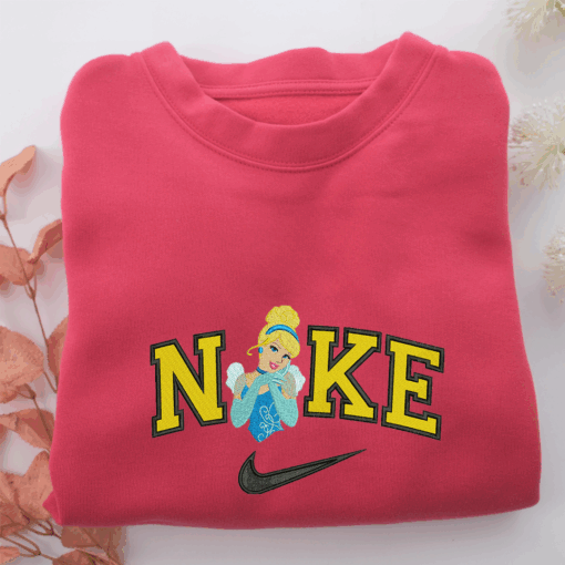 Nike Cinderella Half Nike Embroidered Sweatshirt, Nike Movie Inspired, Best Gifts Idea For Him Her - Image 5