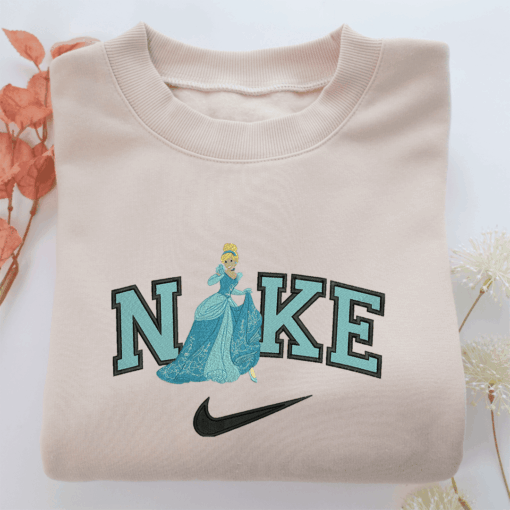 Nike Cinderella Nike Embroidered Sweatshirt, Nike Movie Inspired, Best Gifts Idea For Him Her