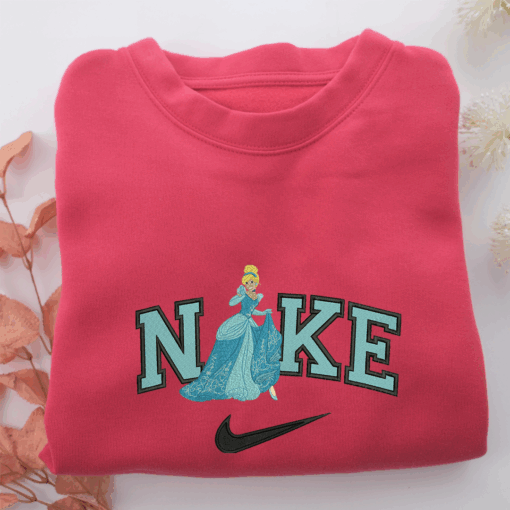 Nike Cinderella Nike Embroidered Sweatshirt, Nike Movie Inspired, Best Gifts Idea For Him Her - Image 5