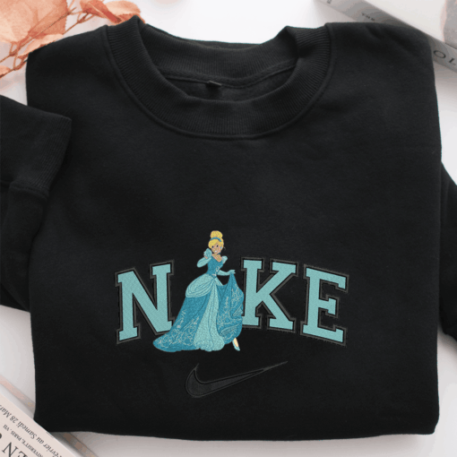 Nike Cinderella Nike Embroidered Sweatshirt, Nike Movie Inspired, Best Gifts Idea For Him Her - Image 2
