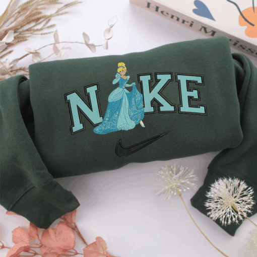 Nike Cinderella Nike Embroidered Sweatshirt, Nike Movie Inspired, Best Gifts Idea For Him Her - Image 3