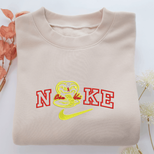 Nike Cobra Nike Embroidered Sweatshirt, Nike Movie Inspired, Best Gifts Idea For Him Her