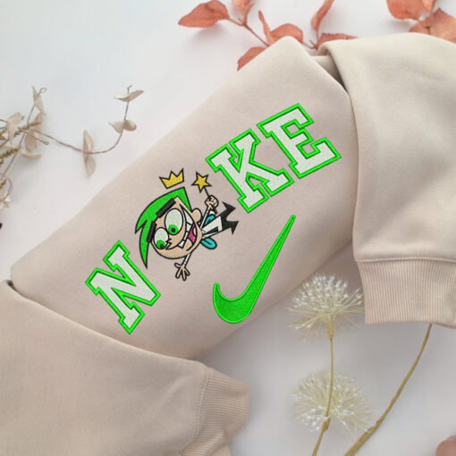 Nike Cosmo Embroidery, Disneyland Embroidered Sweatshirt, Movie Disney Inspired, Best Gifts Idea For Him Her