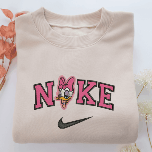 Nike Daisy Duck Nike Embroidered Sweatshirt, Nike Movie Inspired, Best Gifts Idea For Him Her