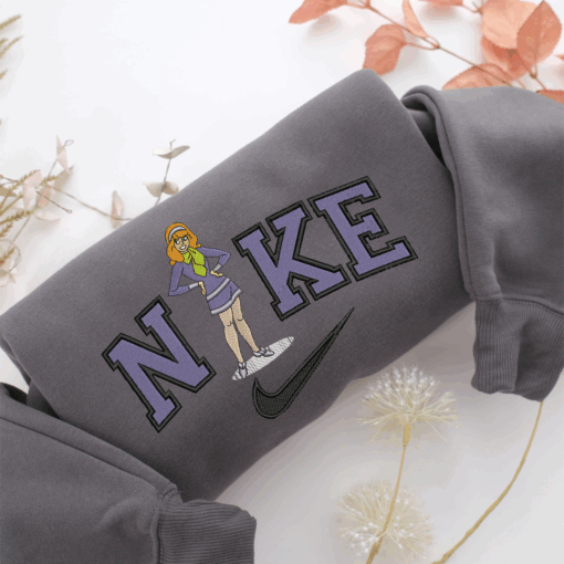 Nike Daphne Blake Nike Embroidered Sweatshirt, Nike Movie Inspired, Best Gifts Idea For Him Her - Image 4