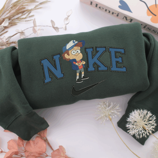 Nike Dipper Pines Nike Embroidered Sweatshirt, Nike Movie Inspired, Best Gifts Idea For Him Her - Image 3